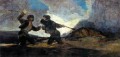 Fight With Cudgels Francisco de Goya